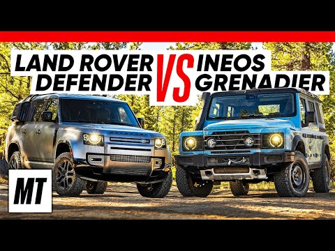 Land Rover Defender vs inos Grenadier: Off-Road Showdown