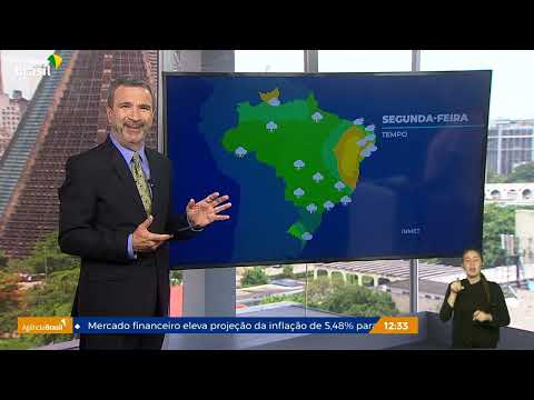 Segunda-feira(30) promete muita chuva em várias áreas do país