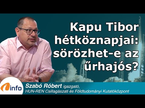 Kapu Tibor hétköznapjai: sörözhet-e az űrhajós? Szabó Róbert, Inforádió, Aréna
