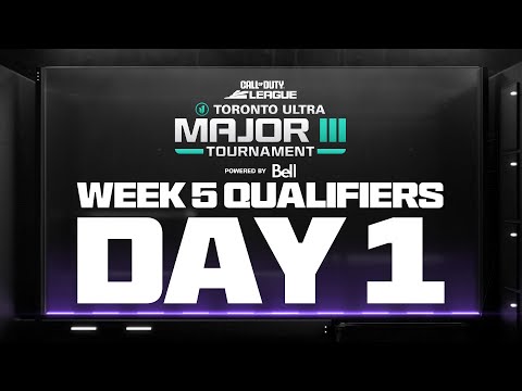 Call of Duty League Major III Qualifiers | Week 5 Day 1