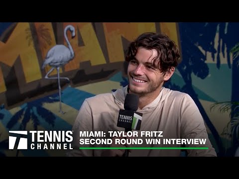 Taylor Fritz: 2023 Miami Open; Second Round Win Interview