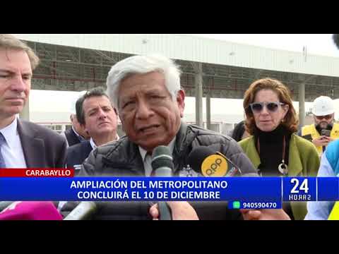 Ampliación del Metropolitano: Municipalidad de Lima entregará obra el 10 de Diciembre