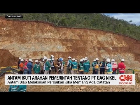 Antam Ikuti Arahan Pemerintah tentang PT Gag Nikel