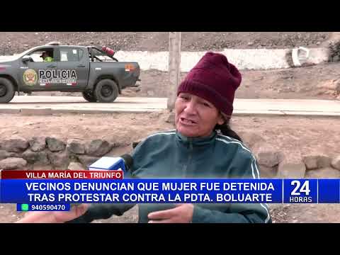 Dina Boluarte acude a evento con fuerte resguardo y se esconde de la prensa