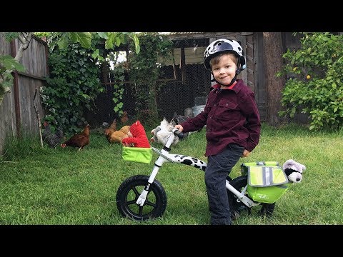 Flip Flop Balance Bike goes to an Urban Farm