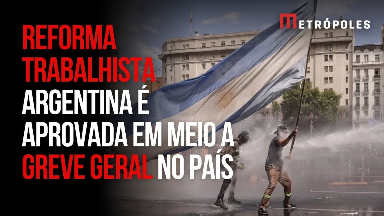Por que reforma trabalhista aumenta a tensão na Argentina e testa Milei