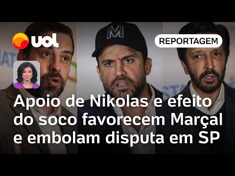 Apoio de Nikolas e efeito do soco em debate favorecem Marçal e embolam disputa em SP | Raquel Landim