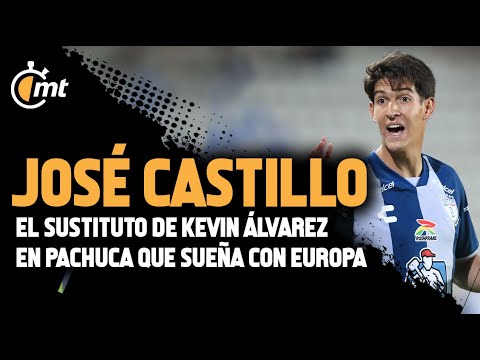 José Castillo, el sustituto de Kevin Álvarez en Pachuca que sueña con Europa