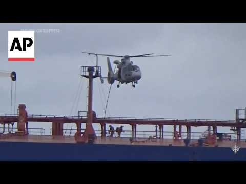 French navy seizes an oil tanker suspected of belonging to the Russian shadow fleet