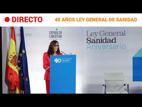 🔴 DIRECTO | PEDRO SÁNCHEZ conmemora el 40º aniversario de la LEY GENERAL de SANIDAD | RTVE Noticias