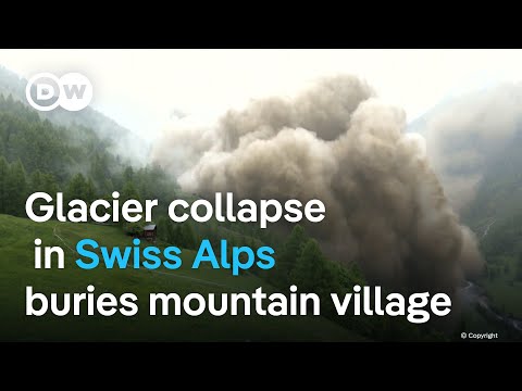 How unstable are glaciers in the Swiss Alps? | DW News