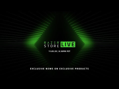 RazerStore LIVE | Exclusive News on Exclusive Products