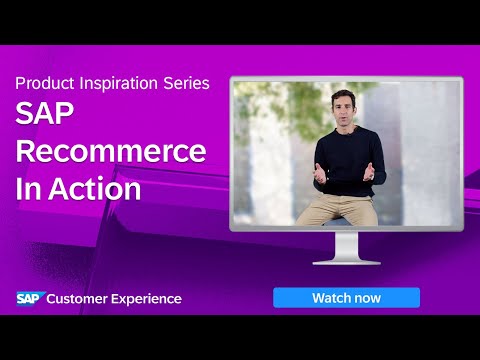 SAP Recommerce in Action | Product Inspiration Series