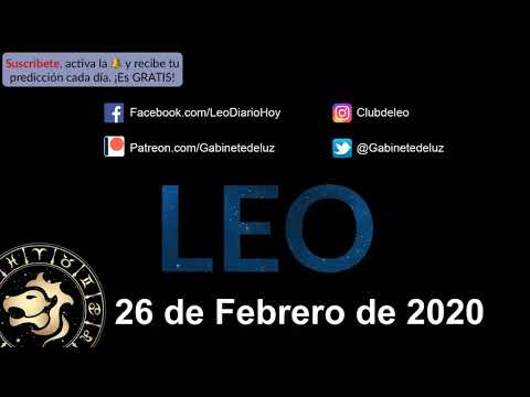 Horóscopo Diario - Leo - 26 de Febrero de 2020