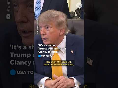 Trump reacts to Lindsay Clancy mistrial in Massachusetts <strong>case</strong>