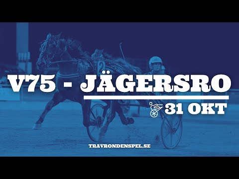 V75 | Jägersro | 31 oktober