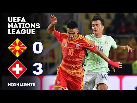 North Macedonia - Switzerland | 0-3 | Highlights | Nations League 2026-27 | macedonia switzerland