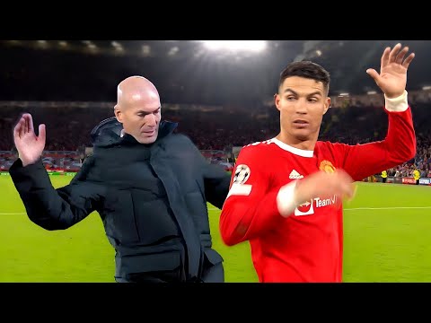 Cristiano Ronaldo Maçta Öyle Bir Şey Yaptı Ki... Zidane'nın Tepkisi Olay Oldu !!