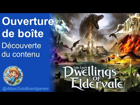[FR] Dwellings of Eldervale (1/2) | Ouverture de boîte édition Legendary | Découverte des composants