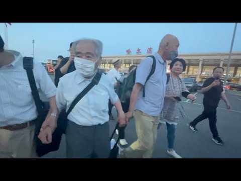 Japanese veteran arrives in China's Harbin for visit to apologize