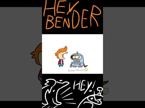 Hey Bender! #cartoon #animation #funny #futurama