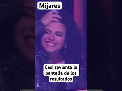 Mijares casi revienta la pantalla de los resultados al ganarle con todo a Melanie Villarreal #viral