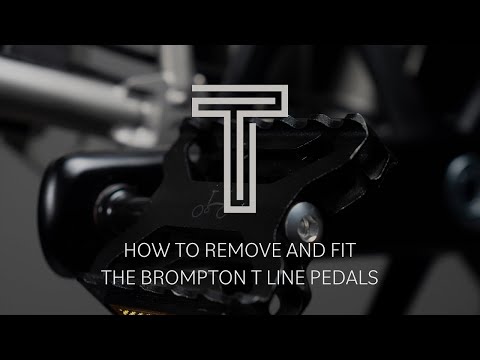 How To Remove And Fit The Brompton T Line Pedals