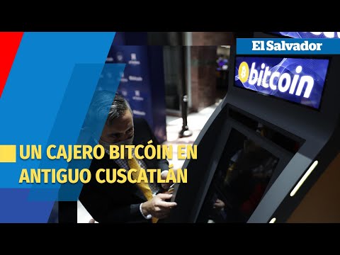 Inauguran en San Salvador el primer cajero para transacciones en bitcóin