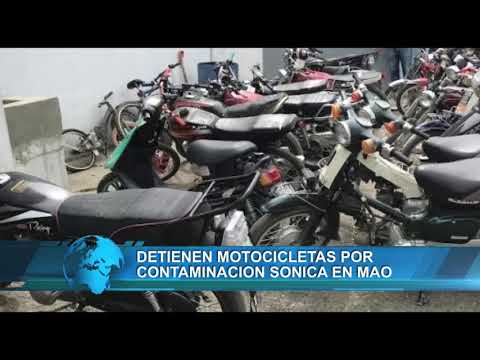 Detienen motocicletas por contaminación sónica en Mao