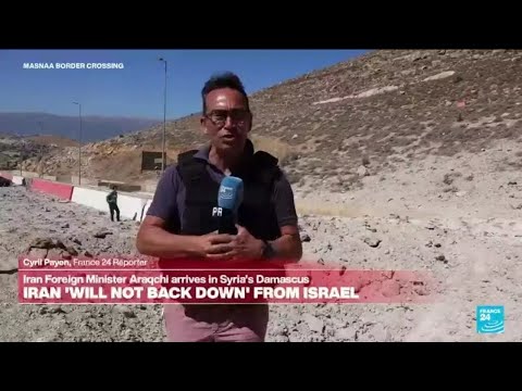 Fleeing civilians blocked at key Lebanon-Syria border crossing due to Israeli strike • FRANCE 24