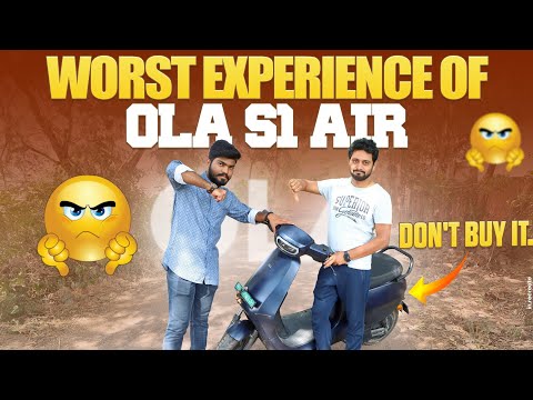 OLA S1 AIR Worst Customer Experience | Issues in OLA Electric Scooters | Electric Vehicles India