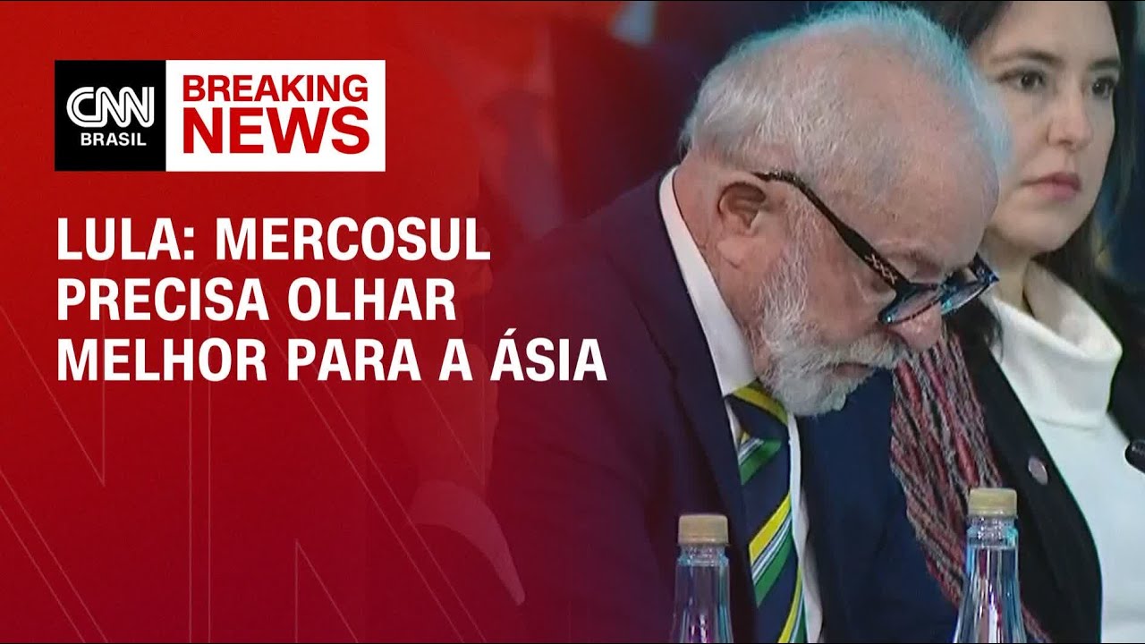 Mercosul precisa olhar melhor para a Ásia diz Lula | LIVE CNN
