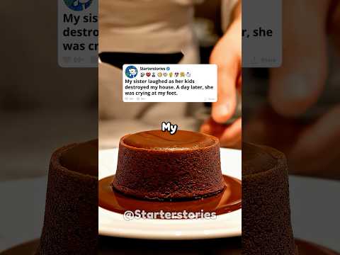 My sister laughed as her kids destroyed my house. A day later, she was crying at my feet.