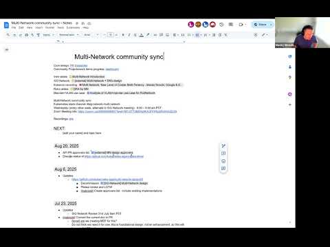 Multi-network Community Sync for 2025-08-20