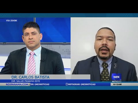 Entrevista al Dr. Carlos Batista, sobre la situación de casos activos en Panamá este