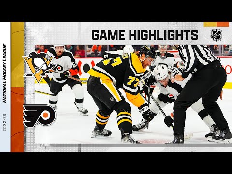 Penguins @ Flyers 11/25 | NHL Highlights 2022
