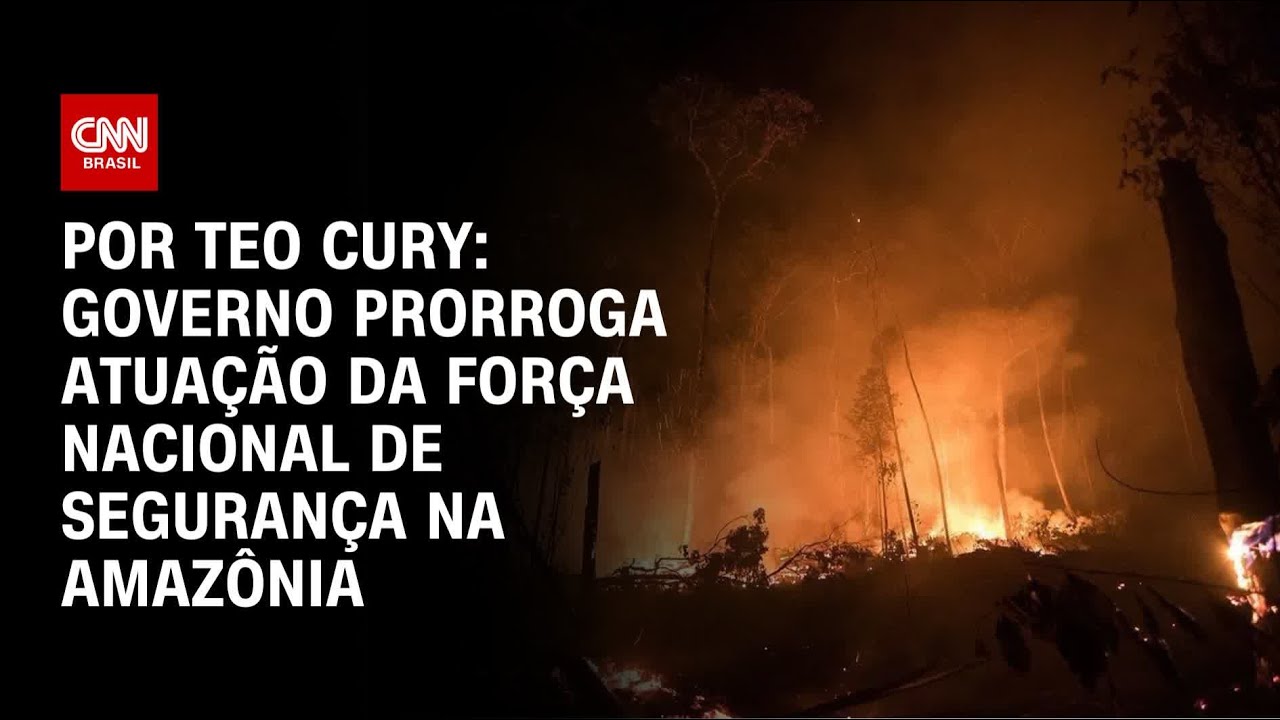 Combate aos incêndios na Amazônia são reforçados pelo Governo | CNN 360º