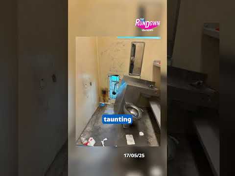 "Too Easy – lol" - Louisiana inmates graffiti above the toilet they ripped out to escape prison
