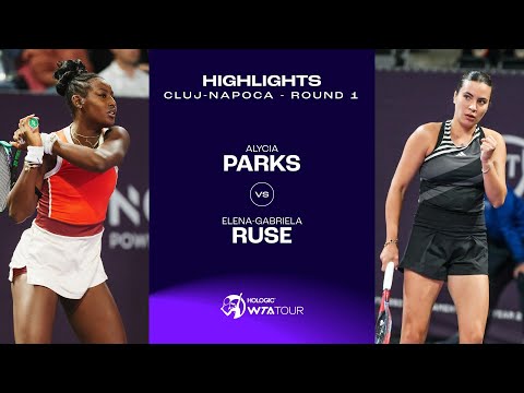 Alycia Parks vs. Elena-Gabriela Ruse | 2023 Cluj-Napoca Round 1 | WTA Match highlights