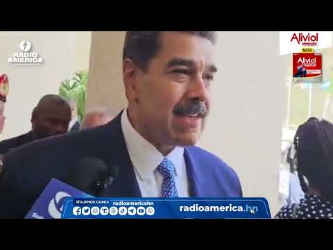 Maduro dice que Xiomara Castro es un orgullo para las mujeres latinoamericanas