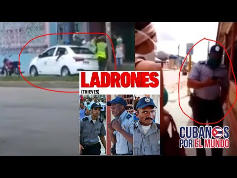¡EL GRAN LEGADO! Policía Nacional Revolucionaria, los mayores ladrones y estafadores de los cubanos