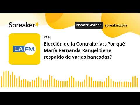 Elección de la Contraloría: ¿Por qué María Fernanda Rangel tiene respaldo de varias bancadas?