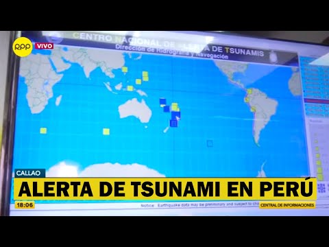 IMPORTANTE: Alerta de Tsunami en Perú tras intenso terremoto de 8.1 en Nueva Zelanda