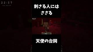 刺さる人には刺さる天使の台詞 #minecraft #罵り#豚