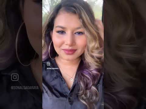 Created this look to match my hair 💜