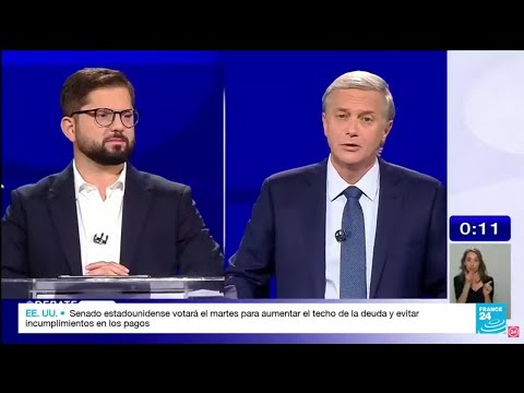 Boric y Kast enfrentados en un último debate antes del voto definitivo por la Presidencia de Chile