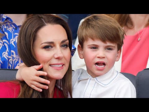 Kate Middleton souffrante du cancer : Pourquoi son fils Louis apparait peu en public