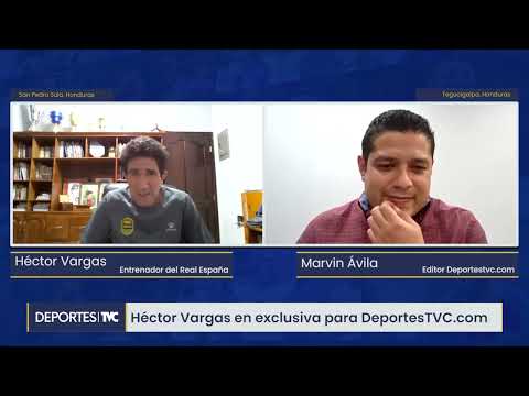 Entrevista con el entrenador Héctor Vargas sobre el gran momento de Real España. Parte I.