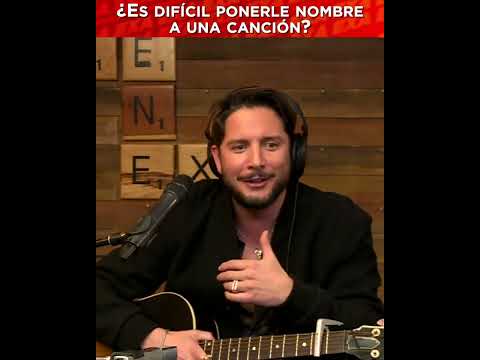 ¿Es difícil ponerle nombre a una canción? Manuel Carrasco en Jessie en Exa