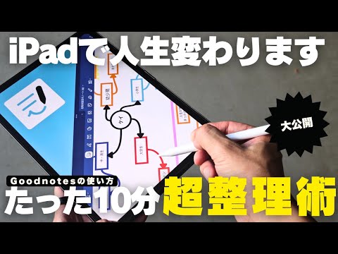 【保存版】iPadがあれば10分で出来る!超便利な使い方/GoodNotes/iPad mini【活用術】
